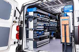 SR5 van racking receives Plus X Award Electrical Trade Magazine