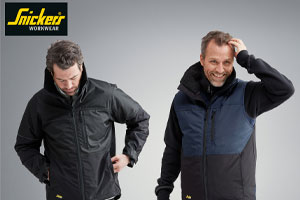 The new Snickers Workwear New ALLroundWork Jackets and Gilets