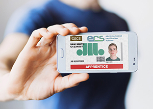 ECS Apprentice Card Smart Phone - National Apprenticeship Week