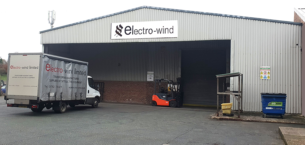 Electro Wind Building at rear