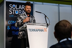 Solar & Storage Live - giving a presentation