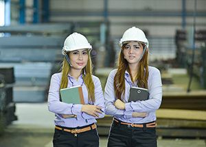 female tradespeople