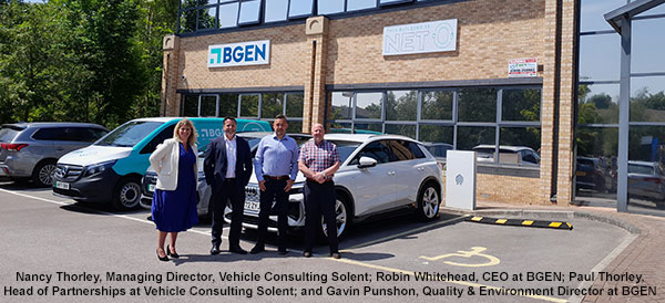 BGEN Fuels Journey to Net Zero with Electric Vehicle Scheme