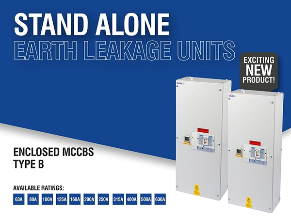 Stand alone Earth Leakend Units - enclosed MCCBs Type B