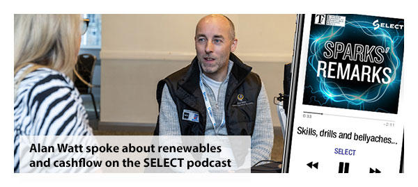 Alan Watt spoke about renewables and cashflow on the SELECT podcast