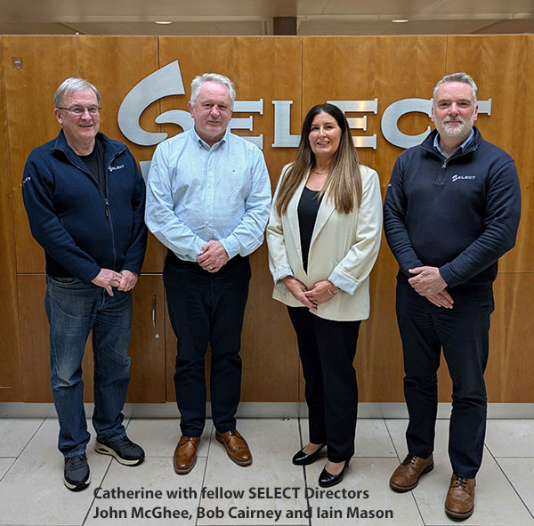 Catherine with fellow SELECT Directors John McGhee, Bob Cairney and Iain Mason_smaller