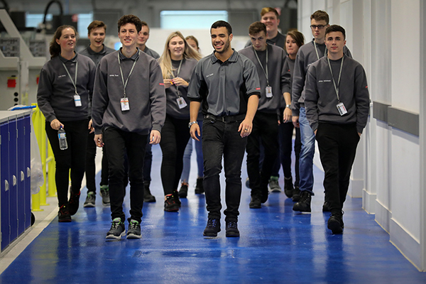 BAE Systems - Apprenticeship Week, group of Apprentices