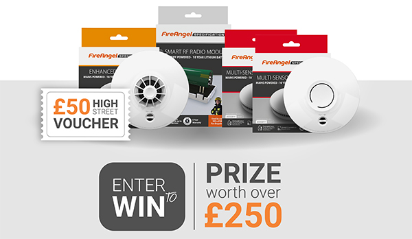 Win with FireAngel: £50 voucher + safety alarm bundle worth over £200! 