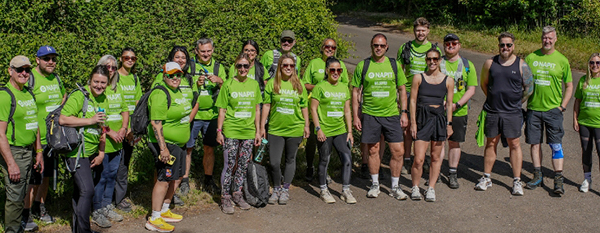 NAPIT Leads Successful Sponsored Walk on Bolsover Loop