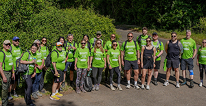 NAPIT team on their sponsored walk.