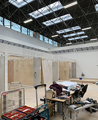 The new electrotechnical workshop at Leicester College