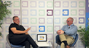 Alan Wilson (right) and Kenneth Martin (left) discussing unqualified electricians problem on Hard Hat Talks Podcast