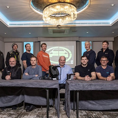 Delegates with the SELECT tam at the launch of the new EV course