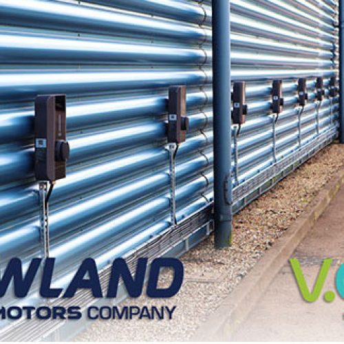 Hewland new EV chargers installation by V-Go