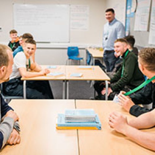 Apprentice tradesmen from JTL and PHX training in a classroom