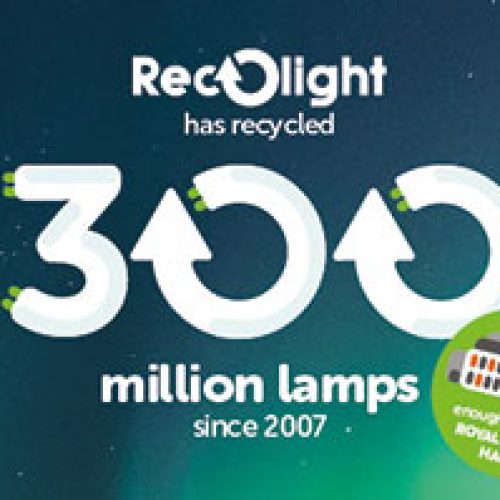 Recolight celebrates 300 Million recycling milestone by launching extended service offering