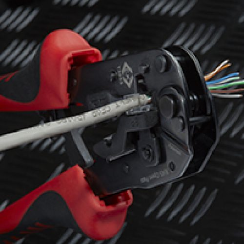 CK Tools new products and updates - Pass-Through Modular Crimper 8p T3853