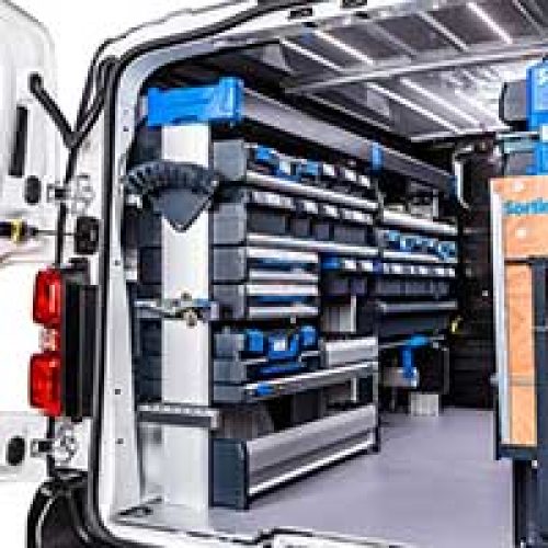 SR5 van racking receives Plus X Award